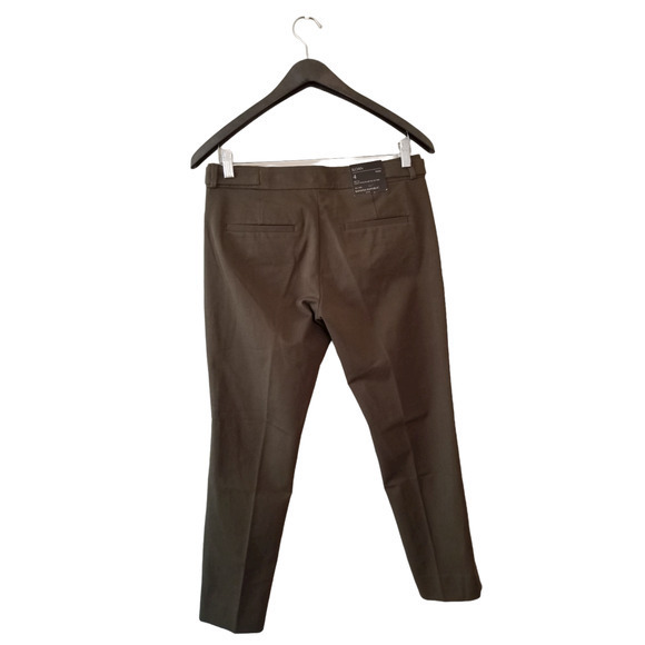 Banana Republic Petite Stretch Women's Green Pants Size 30 Inseam 26 in NWT - Picture 3 of 9